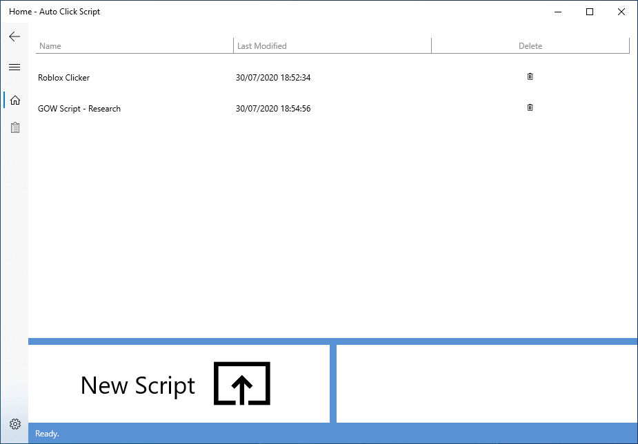 Auto Click Script - Process Storm